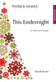 This Endernight SATB choral sheet music cover